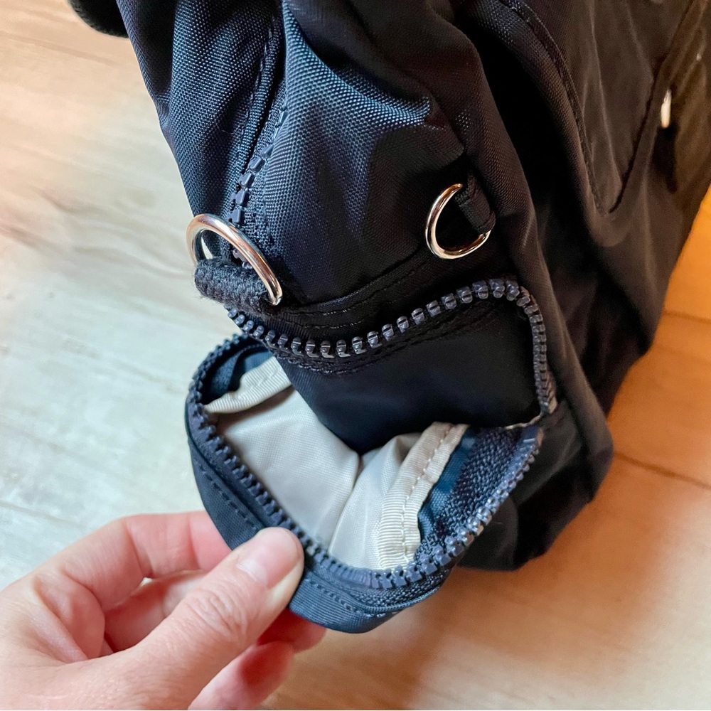 Kipling Navy Blue Nylon Tote with Front Flap - Picture 9 of 13